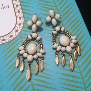 Stella and Dot Havana Chandelier Earrings